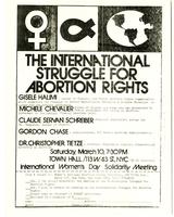 The international struggle for abortion rights