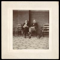 Bishop Charles Caldwell [sic] McCabe and an unnamed gentleman (ca. 1900)