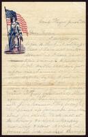 Letter from John E. Gillespie to His Father from Camp Wayne, West Chester, Pennsylvania, June 4, 1861