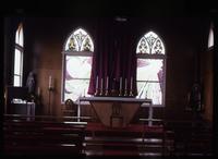Altar in Catholic Church in Port Stanley