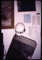 Argentine MP helmet on display in Port Stanley museum