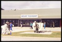 Entrance to terminal at Mt. Pleasant Airport