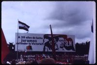Billboard celebrating 20th anniversary of Sandinistas