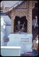 Statue outside temple in Doi Suthep