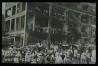 Bonus Army demonstrators encamped in an abandoned building, 28 July 1932