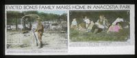 Evicted Bonus Army family makes home in Anacostia Park newspaper clipping