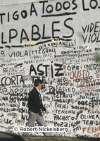 Buenos Aires Wall Of Graffiti Against The Military Dictatorship