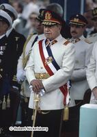 General Augusto Pinochet Attends Chilean Armed Forces Day