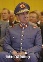 General Augusto Pinochet Attends Coup Anniversary
