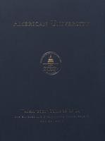 125th Commencement Program, Washington College of Law, Spring 2011