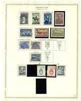 Argentina stamp issues album, 1941-1966 [part 2 of 2]