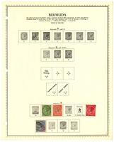 Bermuda stamp issues album, 1865-1974