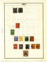 Bolivia stamp pages, 1867-1974