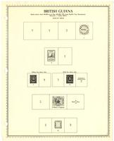 British Guiana and Guyana stamp issues album, 1850-1974, 1987