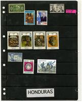 Honduras stamp pages, 1865-1988
