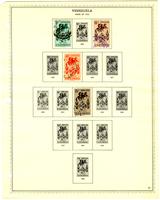 Venezuela stamp issues album, 1880-1965 [part 2 of 2]