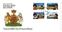 Visit of HRH The Princess Royal to the Falkland Islands
