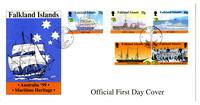 World Stamp Expo Australia 1999 depicting Maritime Heritage