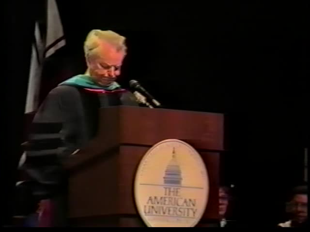 Robert C. Byrd Commencement Address, 87th Commencement, American University, Spring 1988