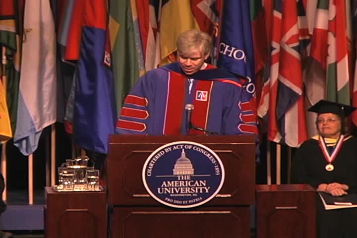 David Gregory Commencement Address, 121st Commencement, School of International Service and School of Communication, Spring 2007