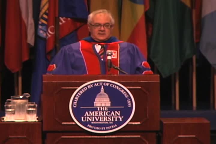 Barney Frank Commencement Address, 123rd Commencement, School of Public Affairs, Spring 2009