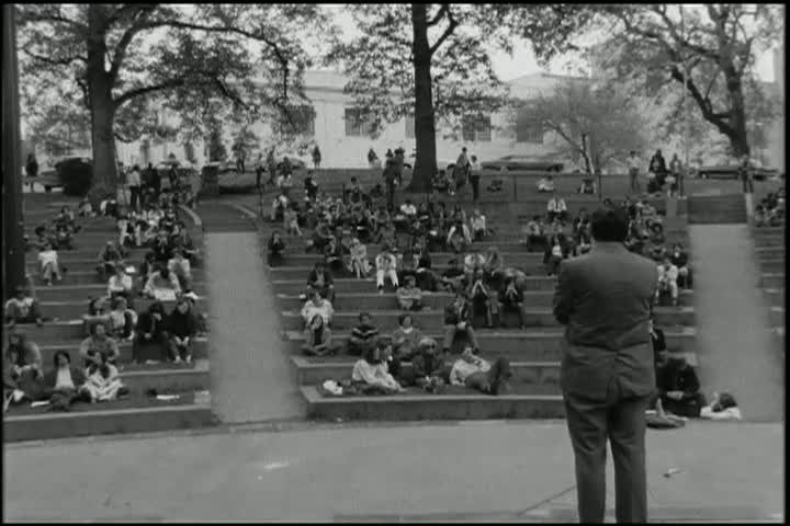 American University Student Response to Kent State shootings (part two), May 1970