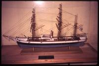 Close view of Uruguay replica in Ushuaia Navy Museum