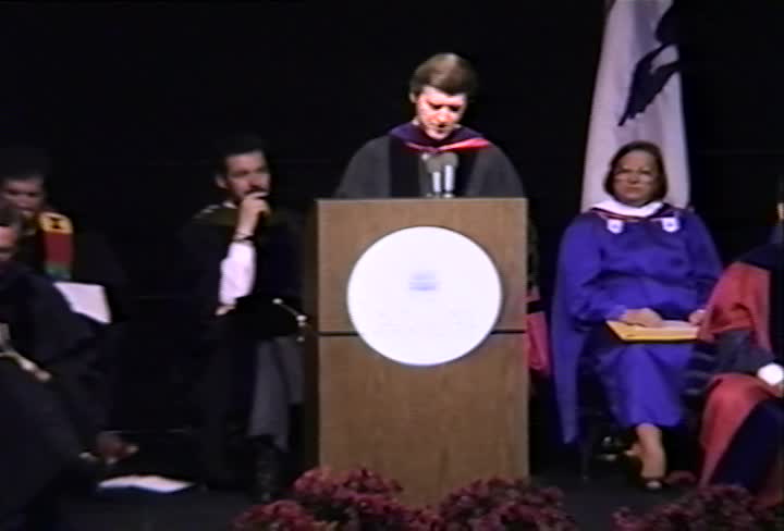 William S. Cohen Commencement Address, 93rd Commencement, School of Public Affairs and School of International Service, Spring 1991