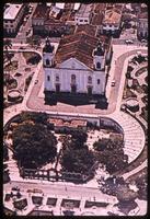 Aerial view of church in Manaus