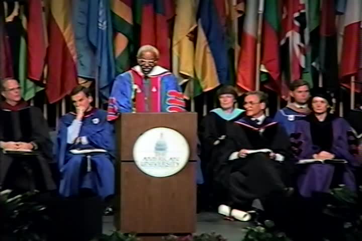 John Hope Franklin Commencement Address, 97th Commencement, College of Arts and Sciences, Spring 1993