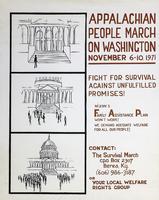 Appalachian People March on Washington: November 6-10, 1971