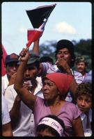 Local citizens at a Sandinista National Union of Farmers and Ranchers Rally, Managua, Nicaragua