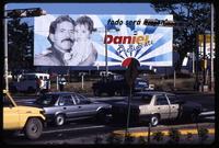 "Everything Will be Better" re-election billboard for Daniel Ortega and the Sandinista party, Nicaragua