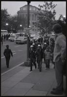 Police officers detain May Day protesters near the Federal Trade Commission, 01-03 May 1971