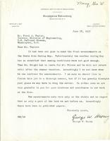 Letter from George W. Morey to Frank A. Taylor, 1935 June 28