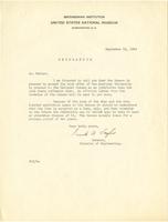 Letter from Frank A. Taylor to H.E. Walter, 1934 September 12
