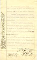 Contract between American University and J.D. Croissant and David D. Stone, 1898 October 22