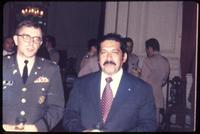 Jack Child and Presdient Arturo Armando Molina in the National palace