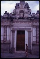 Doorway of building in Antigua Guatemala