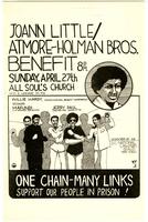 Joann Little/Atmore-Holman Bros. Benefit. One chain, many links, support our people in prison!