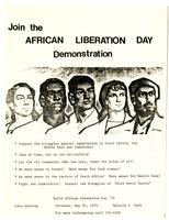 Join the African Liberation Day demonstration