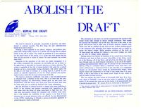 Abolish the draft