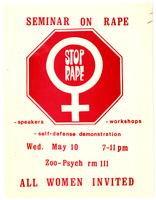 Seminar on rape