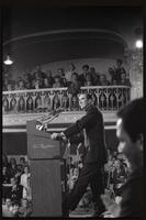 A priest delivers an address at the Unity Day Rally hosted in the Mayflower Hotel, Washington, D.C., 10 November 1968