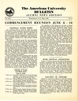American Alumni Bulletin, Volume 21, Issue 08, May 1946