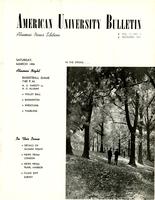 American Alumni Bulletin, Volume 17, Issue 03, December 1941