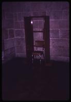 Confessional chair within cathedral