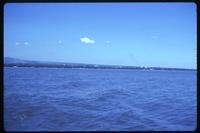 View of Lake Nicaragua and nearby city in background