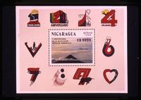 10th anniversary Sandinista postage stamp
