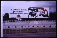 Sandinista National Liberation Front billboard